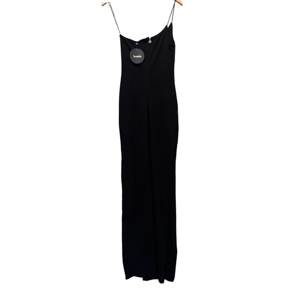 NWT NOOKIE Lust One-Shoulder Maxi Dress in Black Size M - Picture 5 of 10